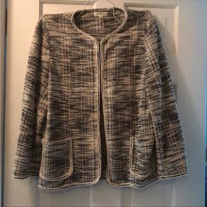 NWOT Max Studio Tweed Jacket, size Large
